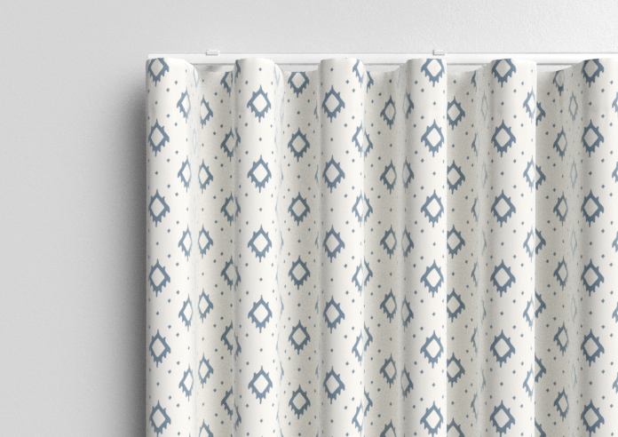 Huaraz Velvet, Cool Blue - Made to Measure Curtains - Image 13